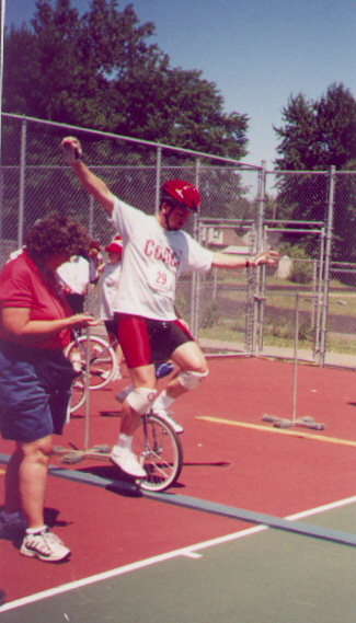 John Foss hits the slowboards.